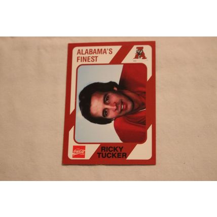 Ricky Tucker 1989 Collegiate Collection Alabama's Finest NO. 192