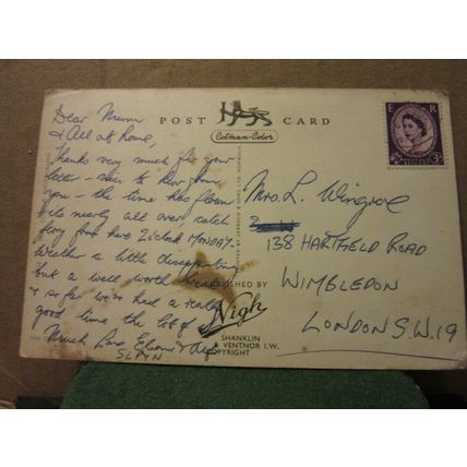 multiview, BEAUTIFUL ISLE OF WIGHT VILLAGES used postcard by Jarrold =
