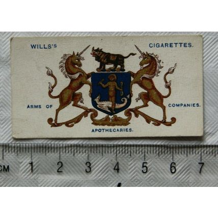 1913 Wills Arms of Companies No. 12 Apothecaries' Company