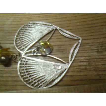 Elegant 925 Sterling Silver New Fashion Jewelry Unique Charm Heart Earrings