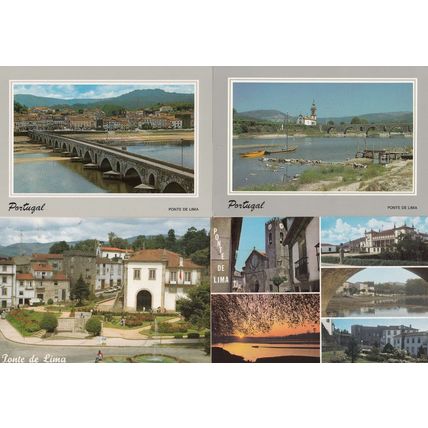 Ponta De Lima Portugal 4x Postcard s