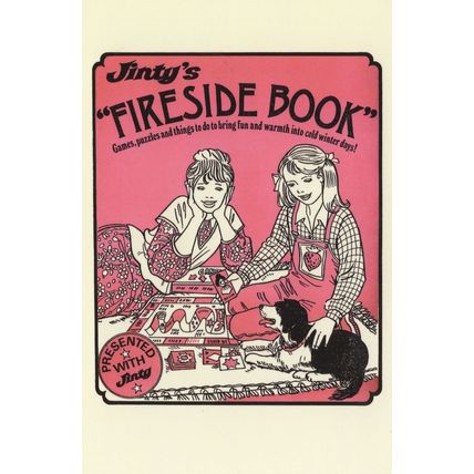 Jinty Cluedo Type Board Game 1970s Comic Book Postcard