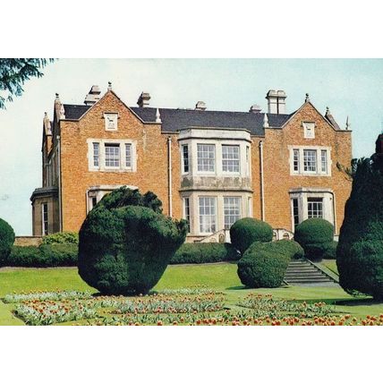 Melton Mowbray Wilton Gardens Stately Home Leicester 1980s Postcard