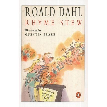 Roald Dahl Rhyme Stew 1989 Book Postcard