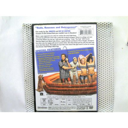 Old School Unrated and Out of Control Luke Wilson Will Ferrell [DVD]