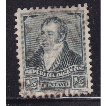 Argentina 1892 Bernardino Rivadavi 1/2 fine Used SG 142 VGC