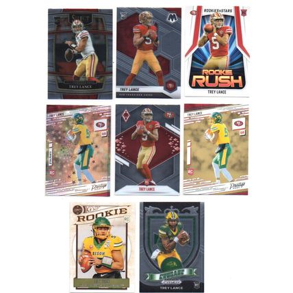 8 TREY LANCE ROOKIES LOT 59