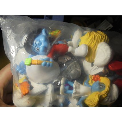 2017-2018 McDonald's SMURFS LOST VILLAGE Entire Set!! $55.00 Shipped!