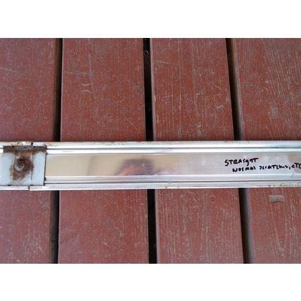 1968 Dodge Power Wagon LH Hood Trim OEM 2 pc Truck D100 D200 W100 W200