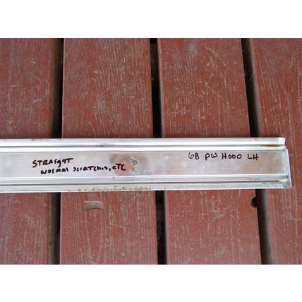 1968 Dodge Power Wagon LH Hood Trim OEM 2 pc Truck D100 D200 W100 W200