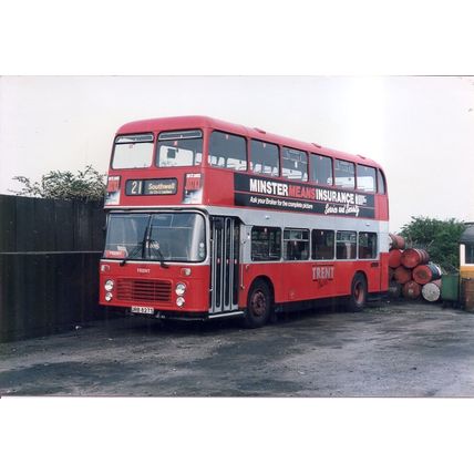 Colour Photograph of Trent Motor Traction Co. Ltd. - URB 827S