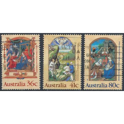 Christmas - Australia 1989 - F H - SG 1225/7