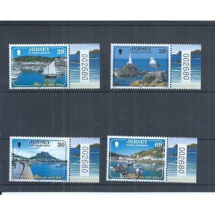 Jersey stamps. 2004 Jersey Holidays MNH SG 1132 - 1135 (AL176)