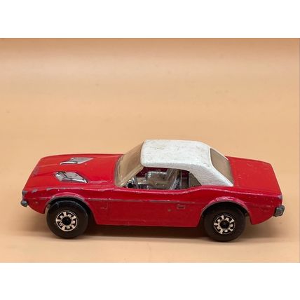 Matchbox Dodge Superfast Challenger 1975 Vintage Red & Orange UB