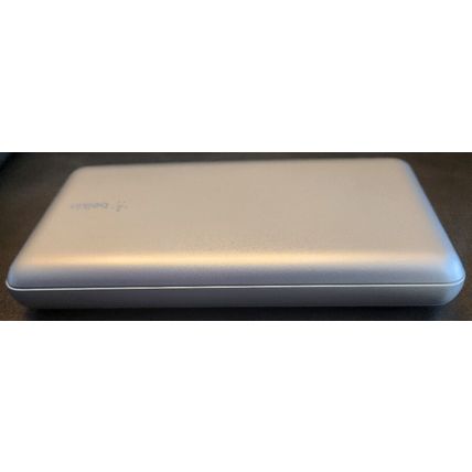 Belkin BoostCharge Pro Power Bank 20K Portable Battery Charger 15W - Silver
