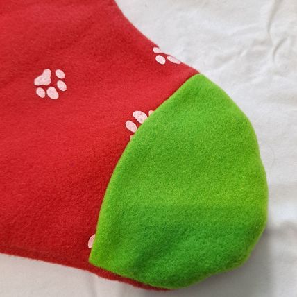 CAT PLUSH 24" "Meowy Christmas" STOCKING Stuffed Kitty dei