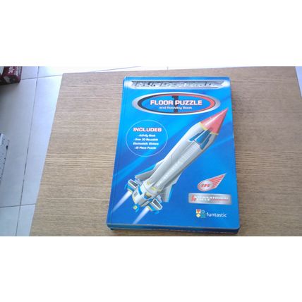 THUNDERBIRDS FLOOR PUZZLE and Activity Book (15 Piece) Funtastic (2004)