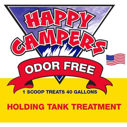 Happy Campers RV Toilet Treatment 18 - Extra Strength Odor Eliminator for Black