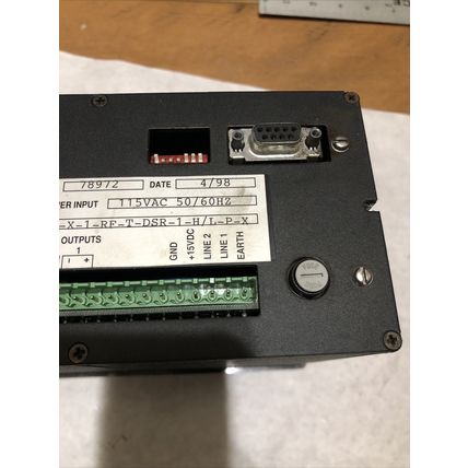 HOFFER FLOW CONTROLS FLOWSTAR 2007-A-3-R4-X-1-RF-T-DSR-1-H/L-P-X 15VDC,BF