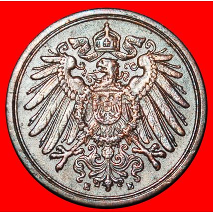 Ⰶ EAGLE (1890-1916): GERMANY ★ 1 PFENNIG 1915E SAXONY!★LOW START★NO RESERVE