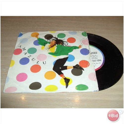 amazulu, excitable / alittle love.1985 7" p/s.island, i
