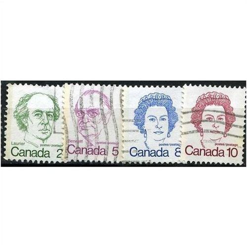 1972/1977 4 different values - #283 fine used (o)