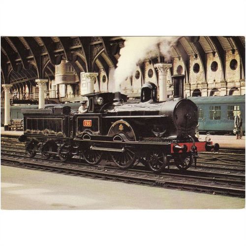 Railway Postcard LNWR Precedent 790 Hardwicke YORK 2-4-0 Loco LMS L&NWR