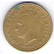 Espagne 1 PESETA 1980