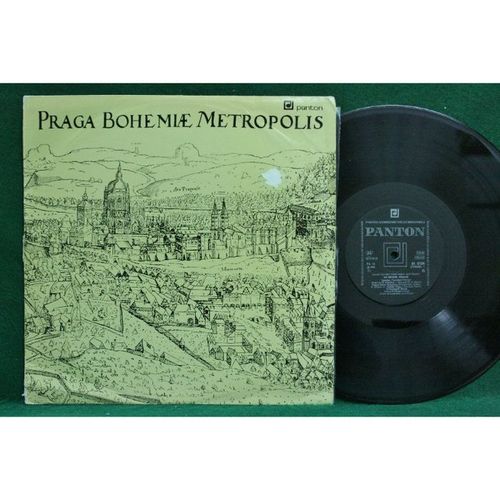 Rare 60’s Prague Souvenir-Au Revoir, Prague - Classical Music - 01 0126 G - EX+