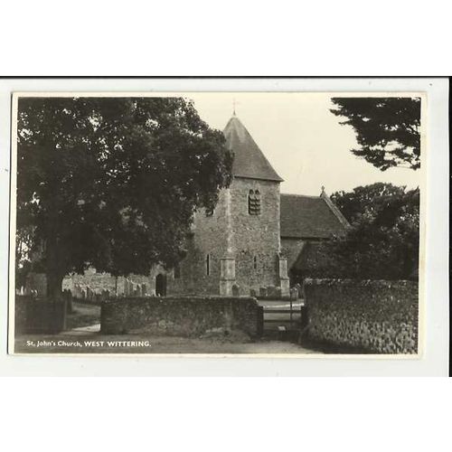 Sussex WEST WITTERING St John's Church Postcard