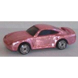 HOT WHEELS 1987 PORSCHE Mettalic Pink die cast