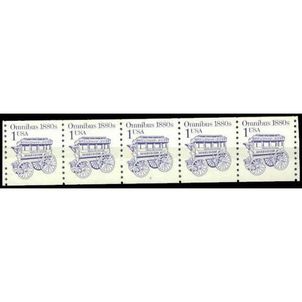 2225b 1c Omnibus Very Fine MNH Dry Gum PNC 2/5 P0681