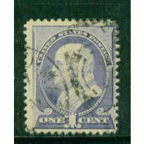 Used 212 1c Benjamin Franklin Average Plus M01449
