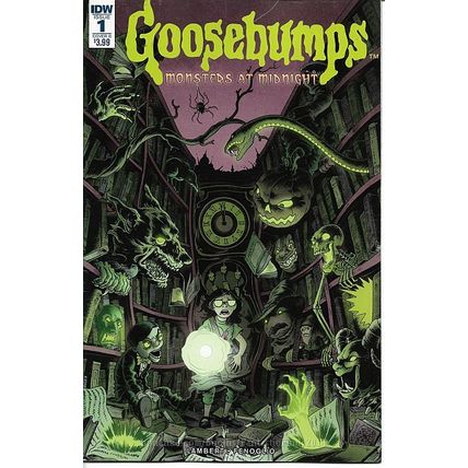 Goosebumps: Monsters At Midnight #1 (2017) *IDW / Cover B Variant / Slappy*