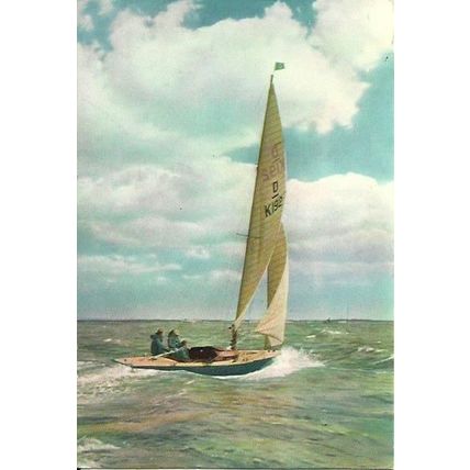 Yacht BLUEBOTTLE Postcard (J. Arthur Dixon SS.113)