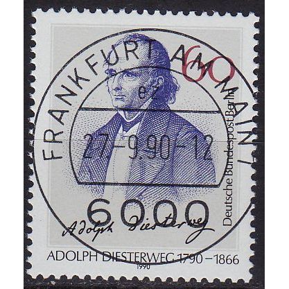 GERMANY BERLIN [1990] MiNr 0879 ( O/used ) [01] Persönlichkeiten Ersttag