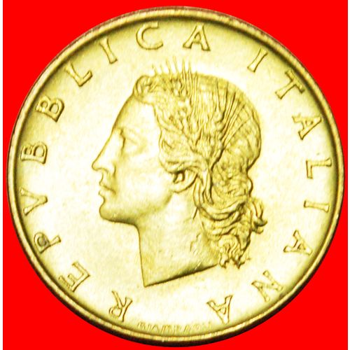 PLAIN EDGE (1968-2001): ITALY★ 20 LIRE 1973R MINT LUSTRE★LOW START ★ NO RESERVE!