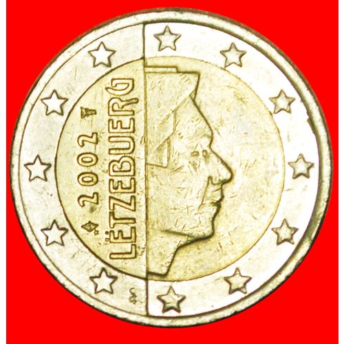 FRANCE PHALLIC TYPE (2002-2006): LUXEMBOURG★ 2 EURO 2002★LOW START ★ NO RESERVE!