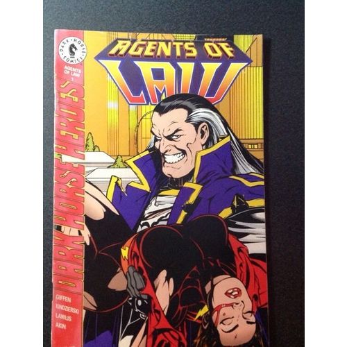 Agents Of Law Issue 1 March 1995 Dark HoRse Comics