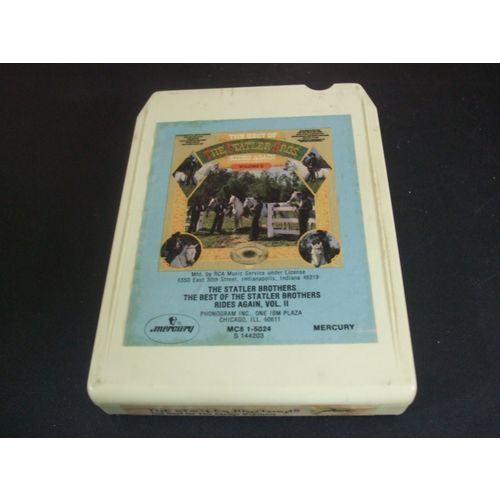 The Best of the Statler Brothers Rides Again Vol. II (8-Track, 1981)