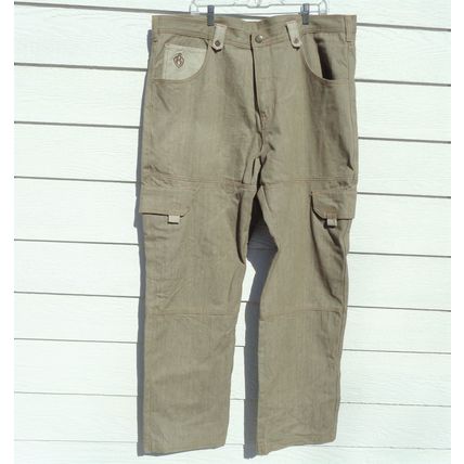 Mens Eight 732 Sage Green Cargo Jeans Pants Mfg 42Wx 34L Act 44Wx33L