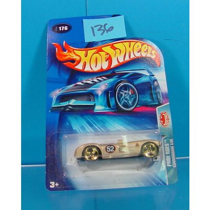 136 HOT WHEELS 2004 #176 PRIDE RIDES COPPER CUNNINGHAM C4R NEW ON CARD