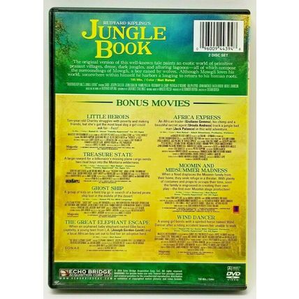 Jungle Book - The Original Classic + 7 Bonus Movies (2 DVD Set) (L20)