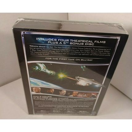 Star Trek: Next Generation Movie Collection (Blu-ray) NEW-Shipping w/Tracking