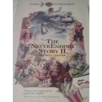 The Neverending Story II the Next Chapter VHS