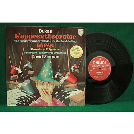 Zinman - Dukas: L’Apprenti Sorcier/La Peri, Ouverture Polyeucte - 9500 533 - NM