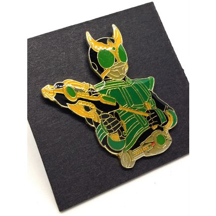 1990s Kamen Rider Kuuga Pin Badge (01) - TOEI Japanese Anime Masked Rider