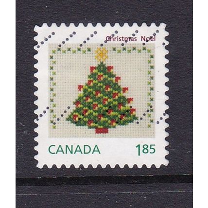 CANADA 2013 CHRISTMAS TREE $1.85 USED SG2990