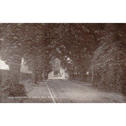 GOSPORT Hampshire Ann's Hill Road - Unused Original Postcard (2.95)