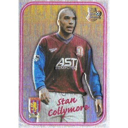 Futera's Aston Villa 1997-98 Fans' Selection: Foil Embossed, SE5 - Collymore